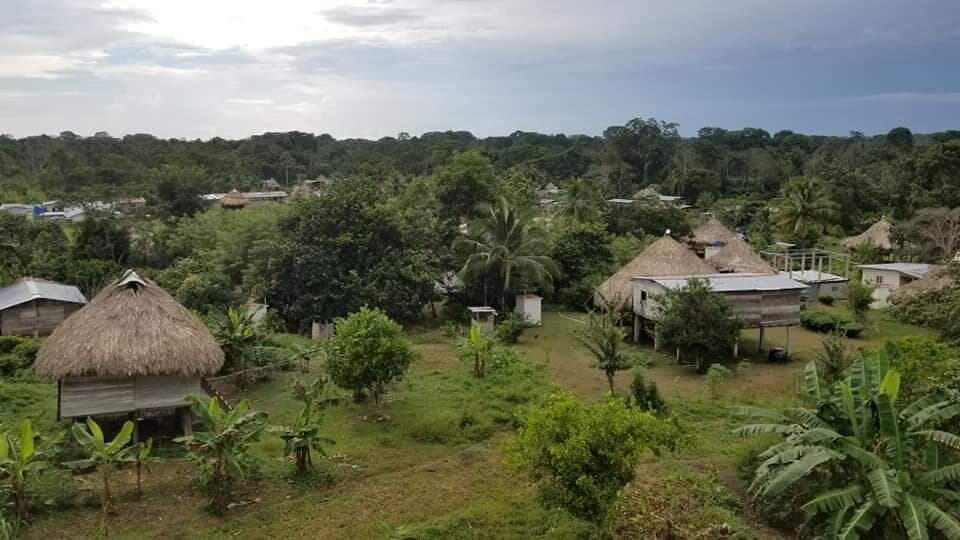 Wounaan village in Panama