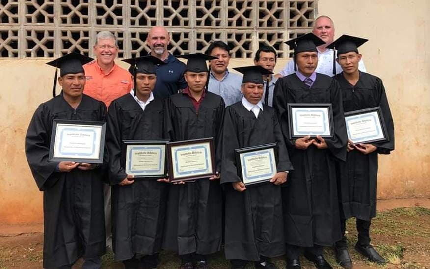 PMF Bible Institute students in Chiman, Panama